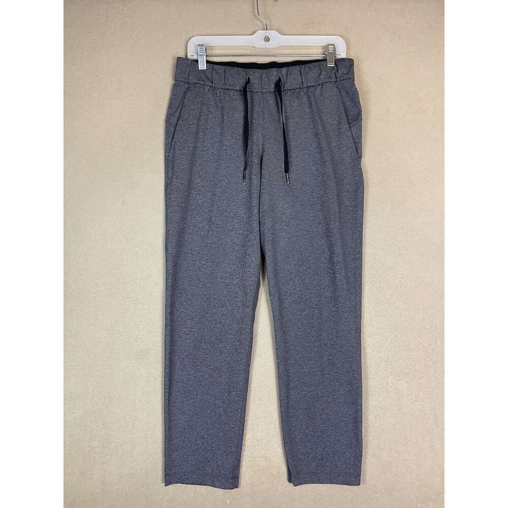 Lululemon Pants Womens 8 Gray On‎ The Fly Cropped Stretch Breathable Athletic